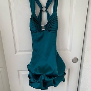 Turquoise Green Formal Dress
